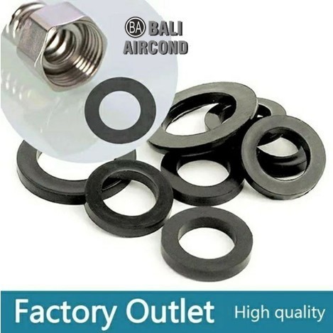 Sil Seal Karet Drat Kran 1/2" Kran Air Selang Fleksibel Rubber Seal O Ring 1/2 " 1per2 setengah 1/2 