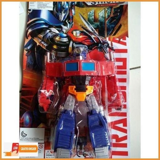 Flash Sale Mainan Anak Robot Transformer/Robot Yang Bisa Berubah Jadi Mobil Terlaris