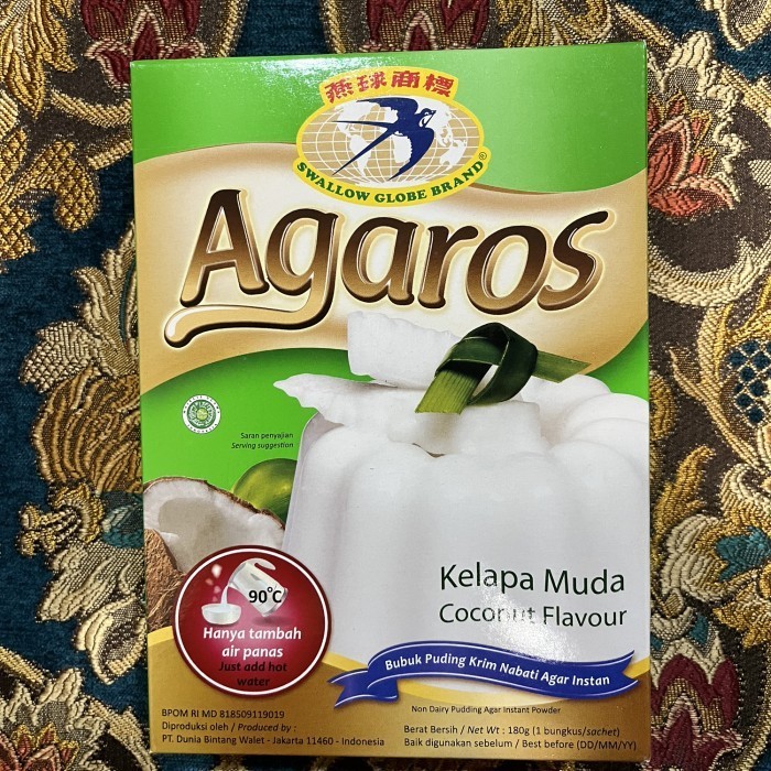 

Agaros Puding Instant Rasa Kelapa Muda 180gr K01