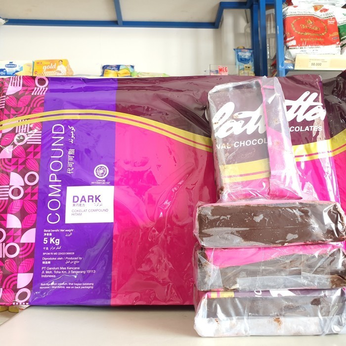 

Colatta Dark Compound 500Gr / Coklat Colatta / Dark Coklat Colatta K01