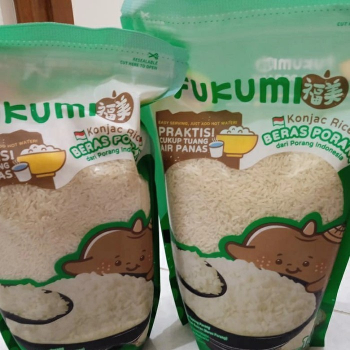 

fukumi beras porang pouch 1kg original sehat K01