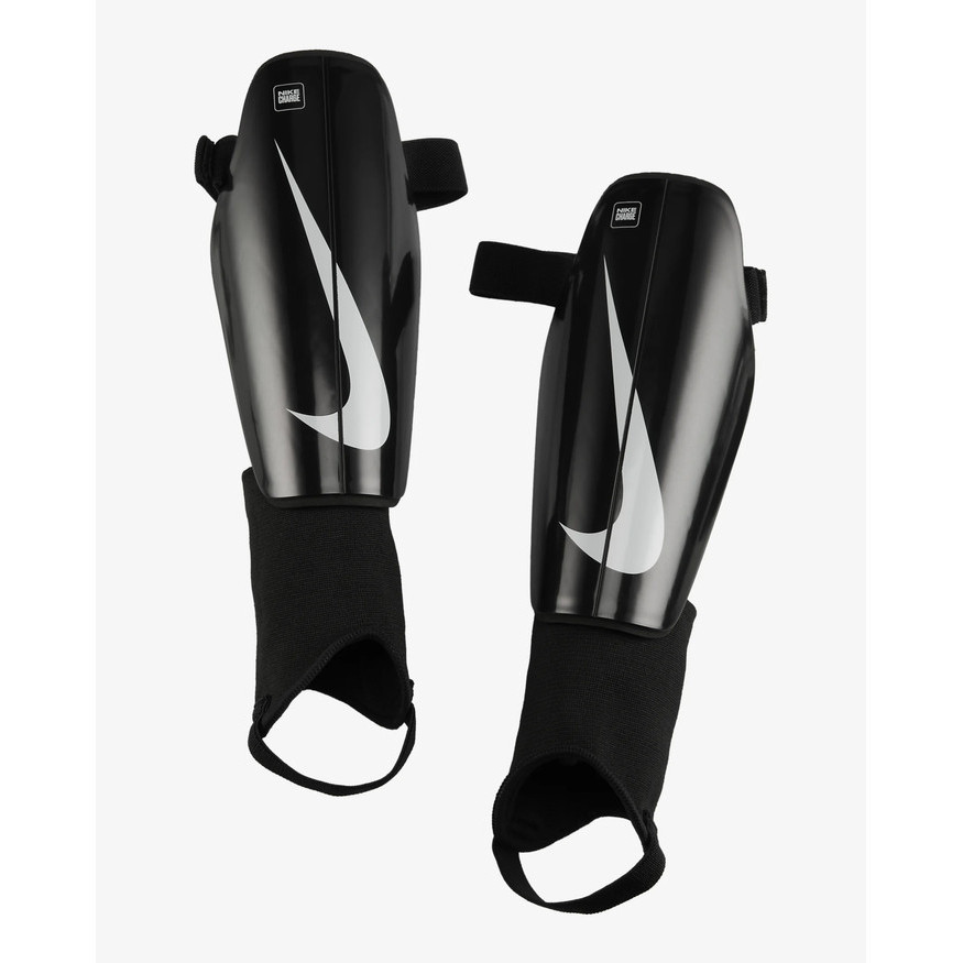Warelly - Deker Nike Charge Shinguard - White & Black Original Dekker
