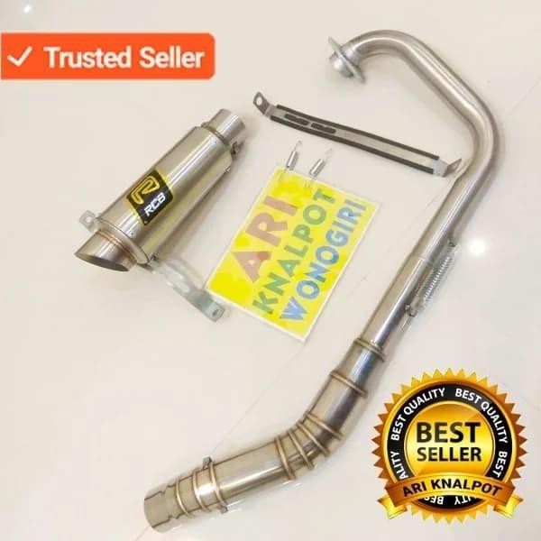 KNALPOT RACING RCB MEGA PRO GL PRO GL MAX CB100 STENLIS Import Premium