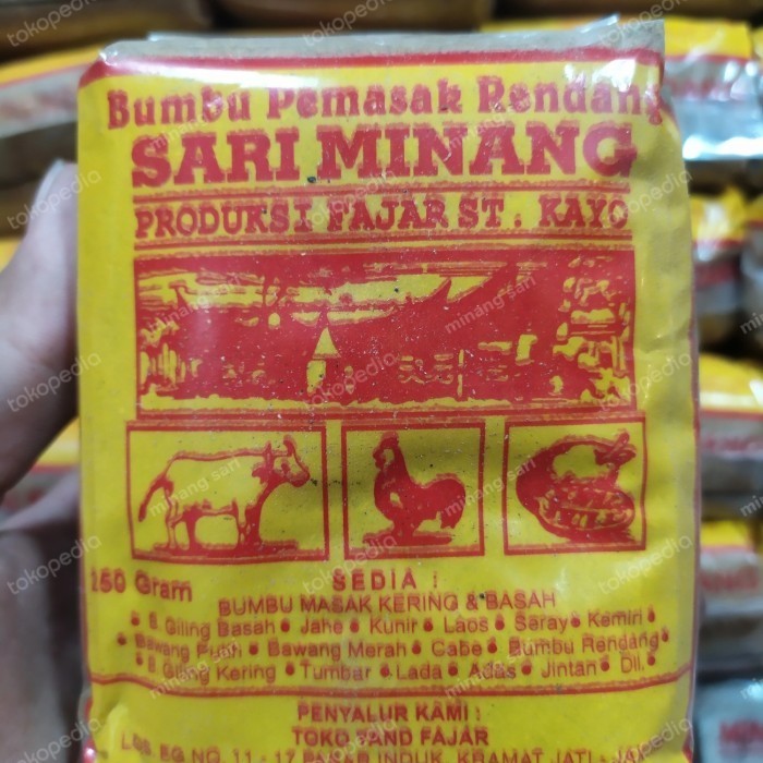 

Bumbu Rendang/Sari Nang/1000 Gram/1Kg Bumbu Bubuk