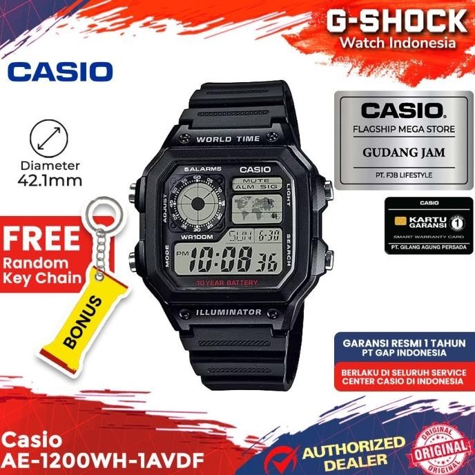 Casio General AE-1200WH-1AVDF AE-1200WH AE-1200 AE1200WH AE 1200WH