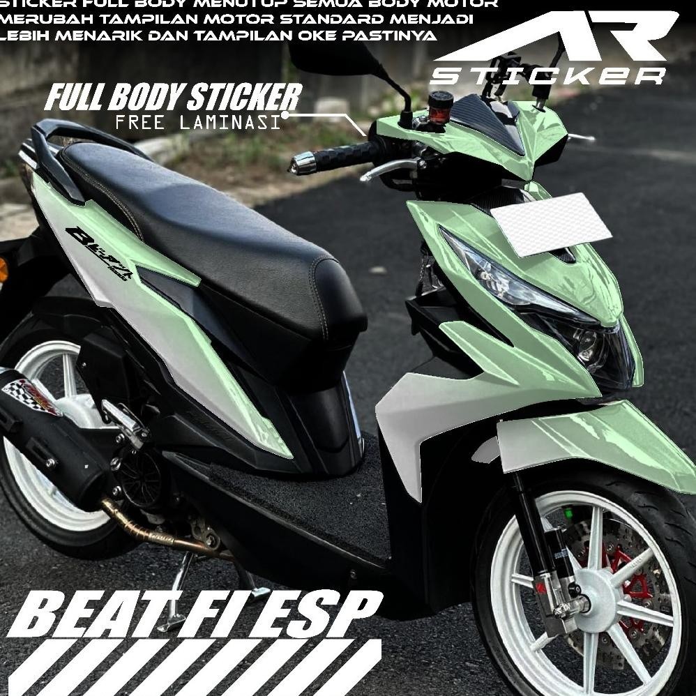 (COD) Decal Sticker BEAT ESP  2016 2017 2018 2019  Stiker Beat Full body Desain GRADASI