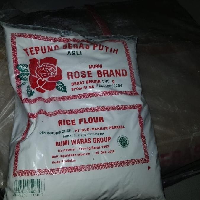 Tepung beras - Rose Brand - 1/2 kg