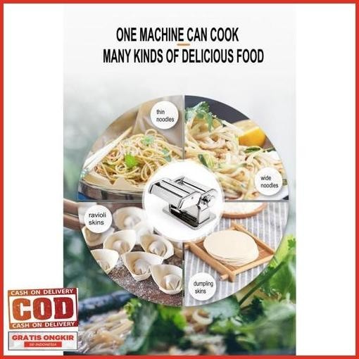Promo Gilingan Mie Pasta Maker / Gilingan Mie Pembuat Molen Kulit Lumpia Dimsum Mie Ayam Jaminan Ori