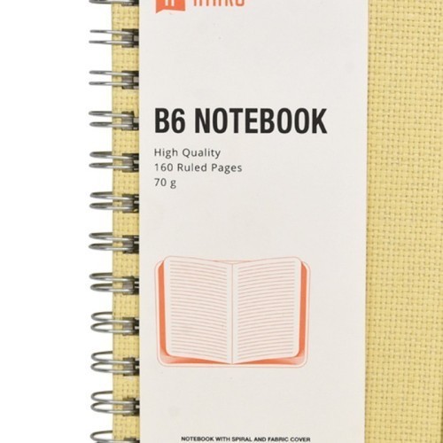 

Notebook Spiral - Beige