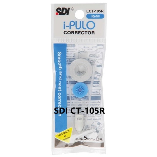 

SDI i-PULO - Refill Corrector Tape ECT 105R Transparan