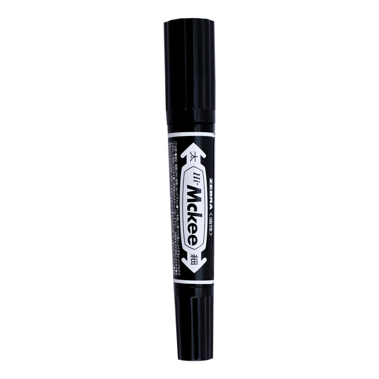 

Marker Zebra Hi-Mckee Bm Hitam / Black-Spidol Permanen Warna Hitam