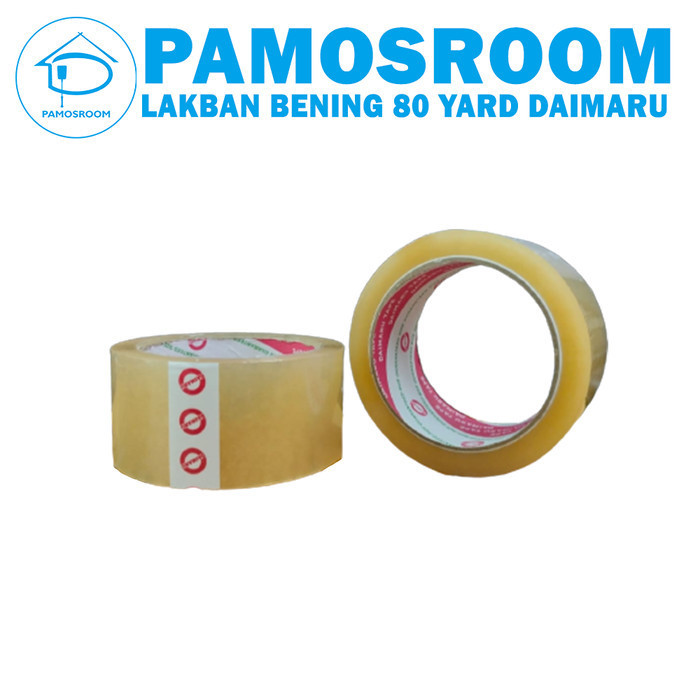 

PROMO LAKBAN DAIMARU BENING DAN COKLAT 2 INCH (90 YARD). HARGA PABRIK