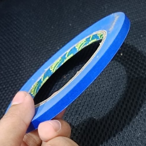 

MASKING TAPE BIRU / LAKBAN KERTAS SEDANG WARNA BIRU / 1 INCH 24 MM