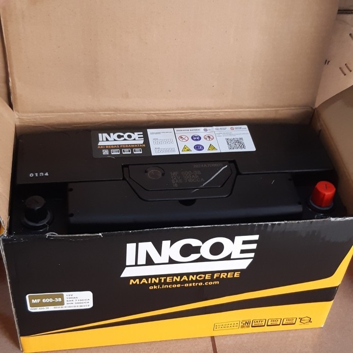 Aki Mobil Chevrolet Captiva Diesel 60038 Incoe Mf Aki Kering 100Ah 12Volt -100Amper