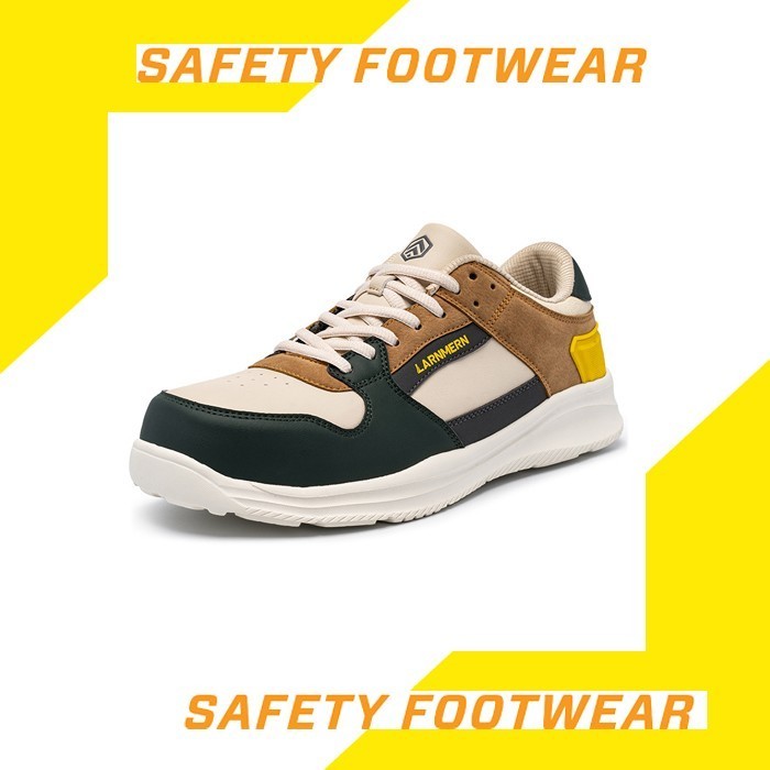 Sepatu Safety Larnmern Sporty Safety Shoes Anti Paku