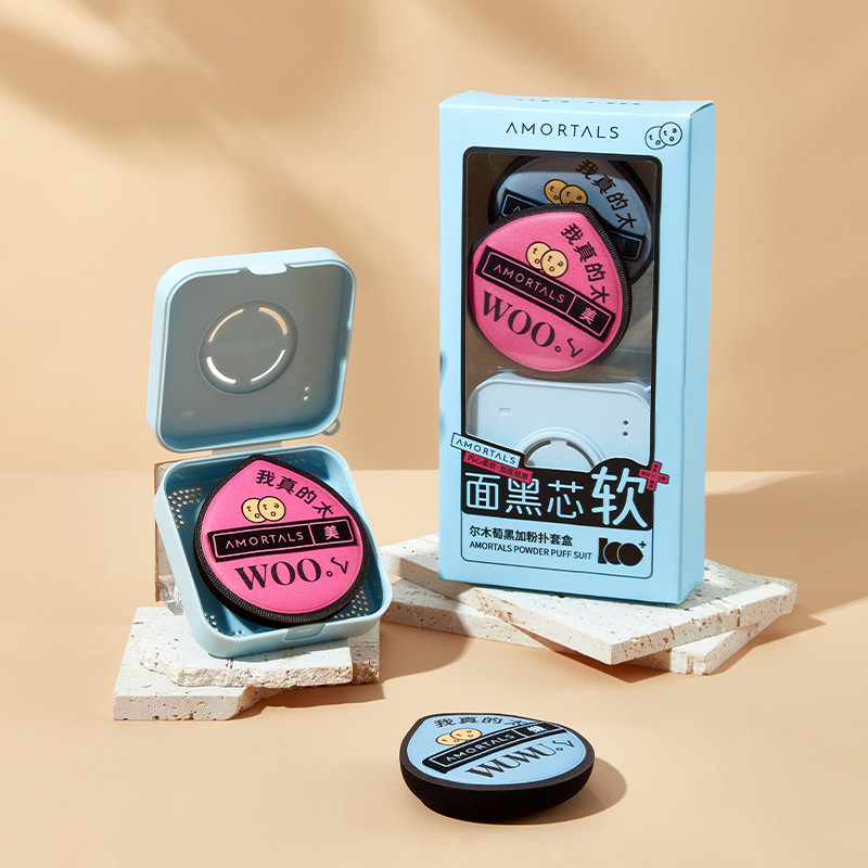 Powder Puff/Soft Smear-Proof/Cotton Candy Smear-Proof Makeup Liquid Foundation Dedicated