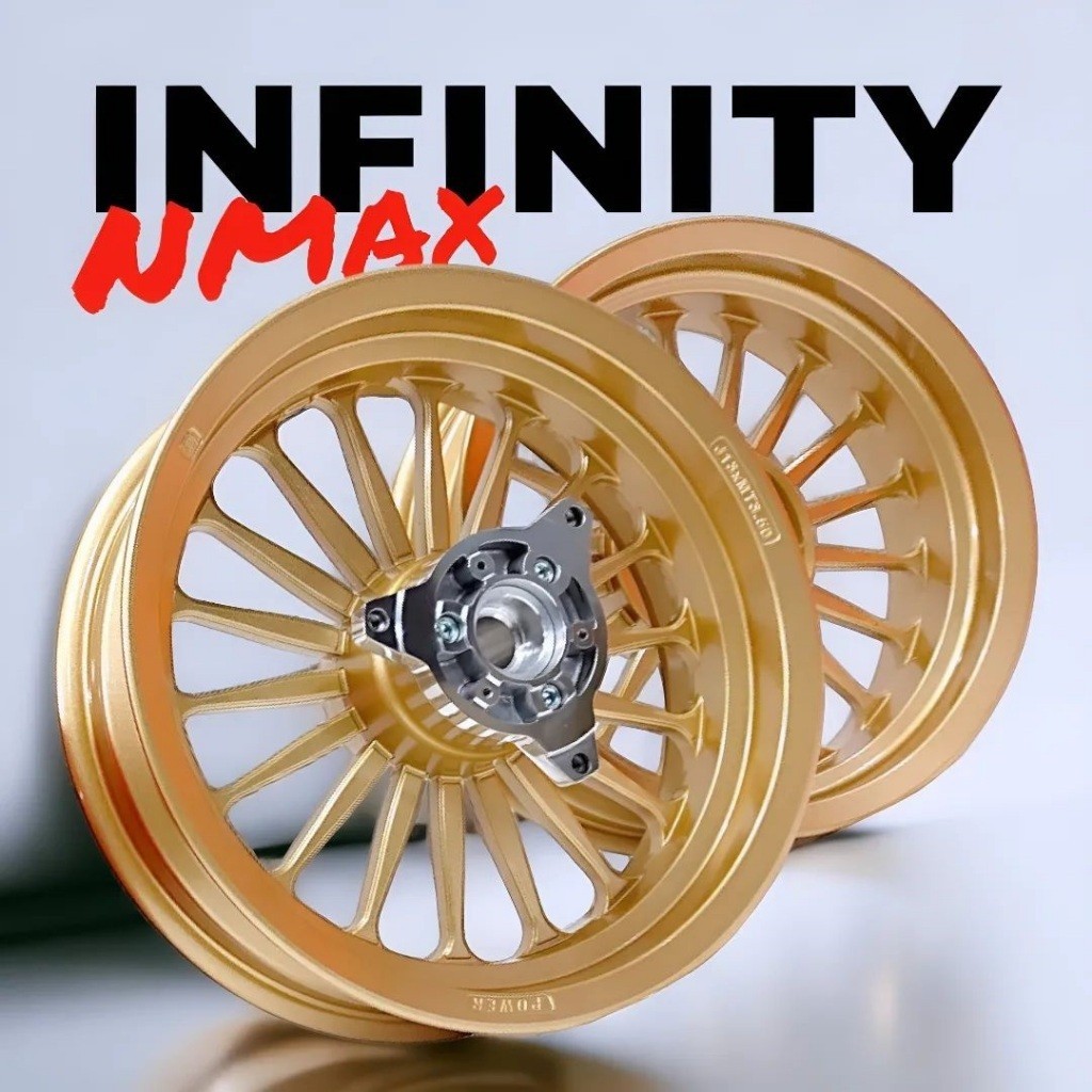 Velg Pelek Racing Vrossi Galaxy / Power Infinity PNP For Yamaha NMAX NEW Turbo Ring 13 Tapak Lebar 3