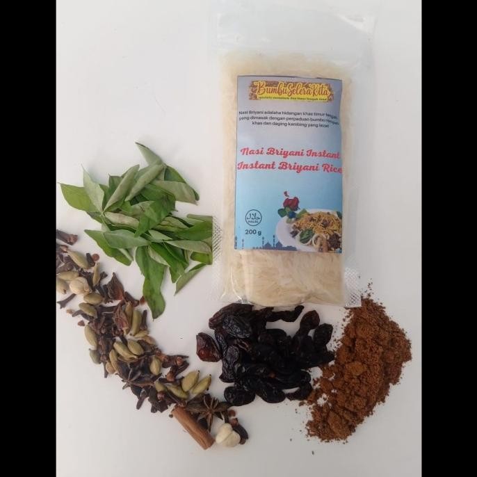 

Nasi Kebuli Mandhi Bukhari Kabsah Briyani Instan Bumbu Selera Kita BS66