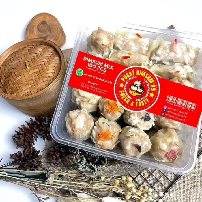 

Dimsum Premium Mix 100 Pcs