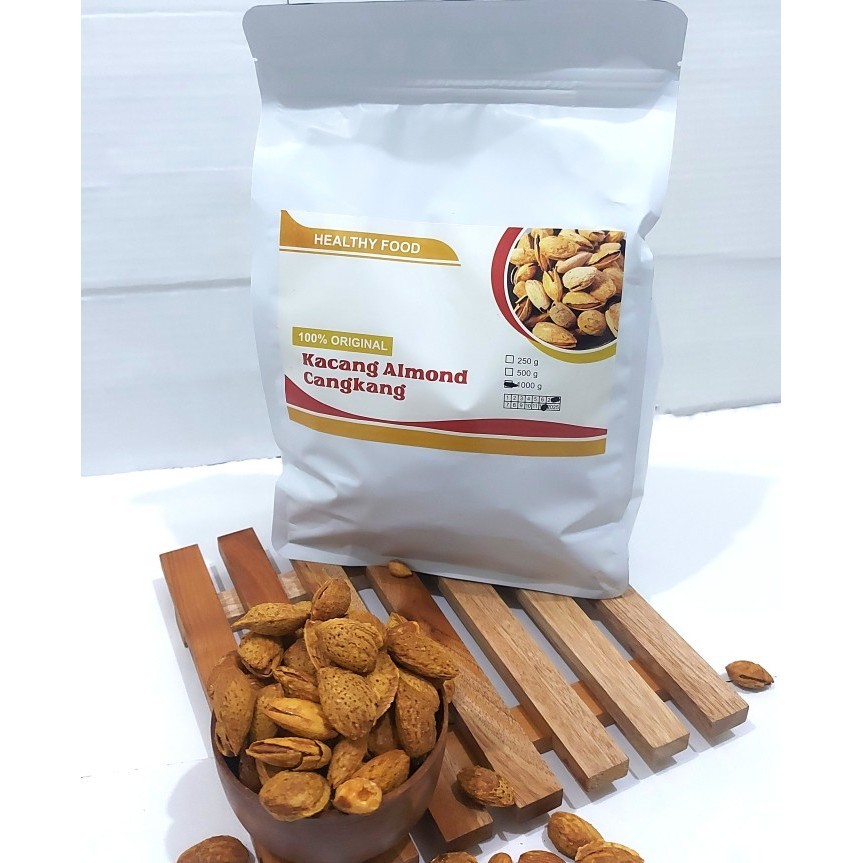 

Kacang Almond Roasted ( Kacang Panggang ) In Shell Usa /Kg Murah