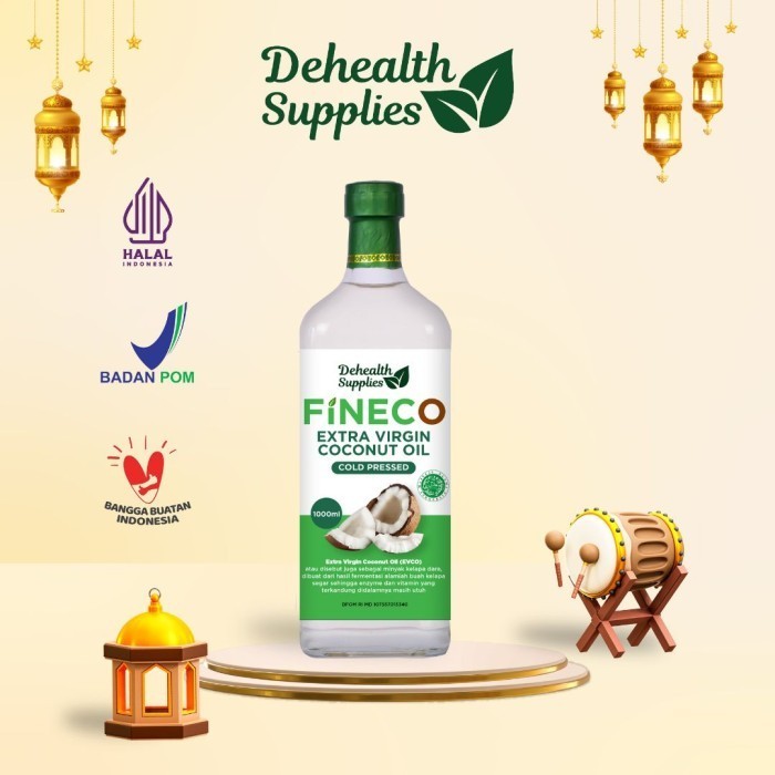 

Dehealth Supplies Fineco /Extra Virgin Coconut Oil 1L