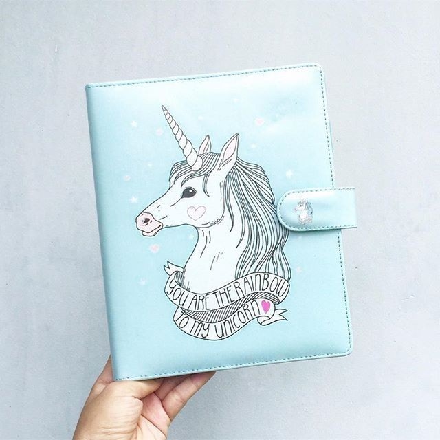 

Binder B5 26Ring Printing - Motif Big Unicorn