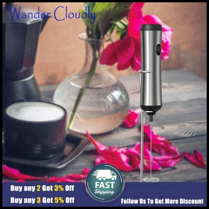 PENGOCOK SUSU LISTRIK, MIXER MINUMAN KOCOKAN MINI UNTUK KOPI SUSU BUIH