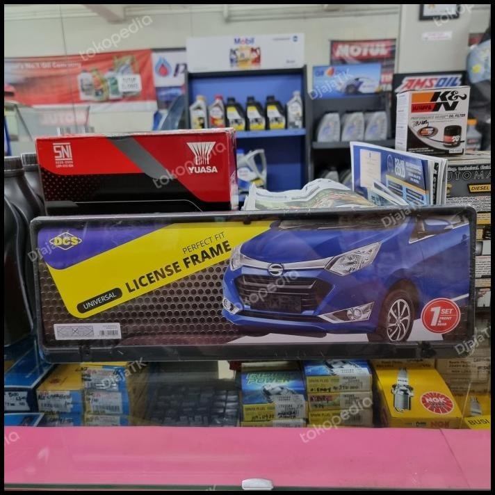 DUDUKAN PLAT NOMER MOBIL ORI DCS