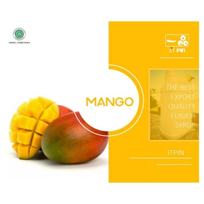 

Mango Syrup / Sirup Mangga @7Kg