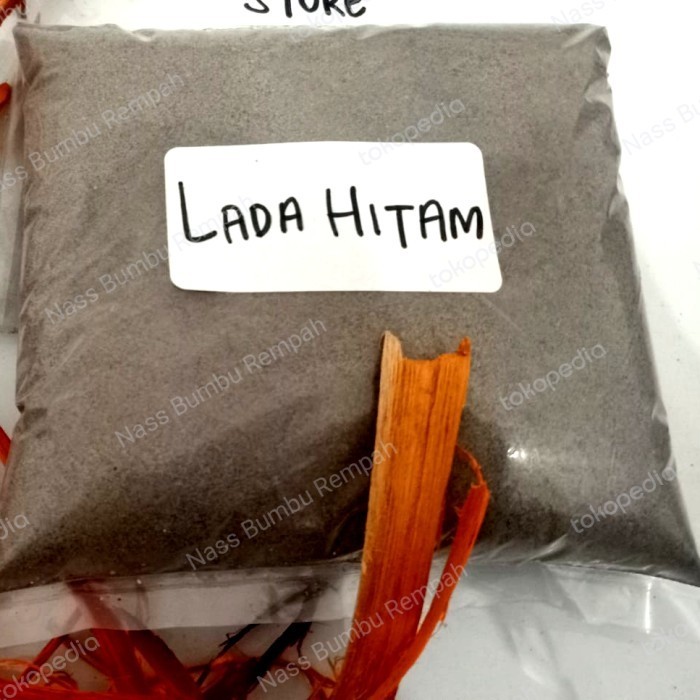 

Lada Hitam Bubuk 1Kg / Bla Pepper 1000 Gram / Lada Hitam Halus