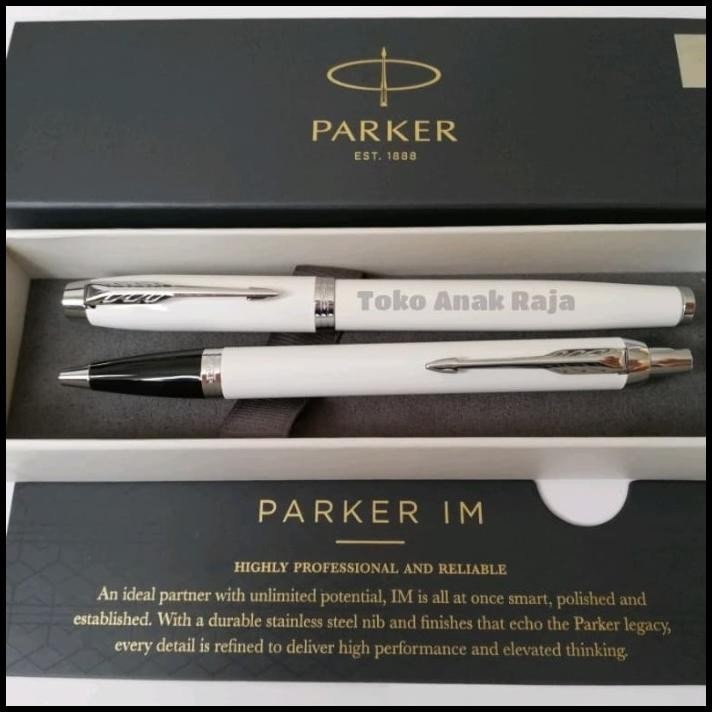 

PAKET 1 KLIK:1 PC IM LUX WHITE ANGEL CT BALLPOINT+1 PC CT ROLLERBALL