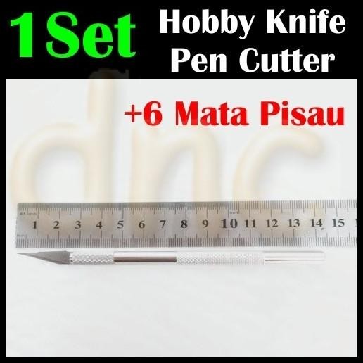 

BEST DEAL ART HOBBY KNIFE STENCIL CRAFT PEN CUTTER SCALPEL PISAU IC KERTAS *HS02 !!!