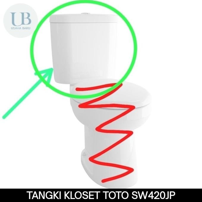 Tabung/Tangki Kloset Toto SW420JP Putih
