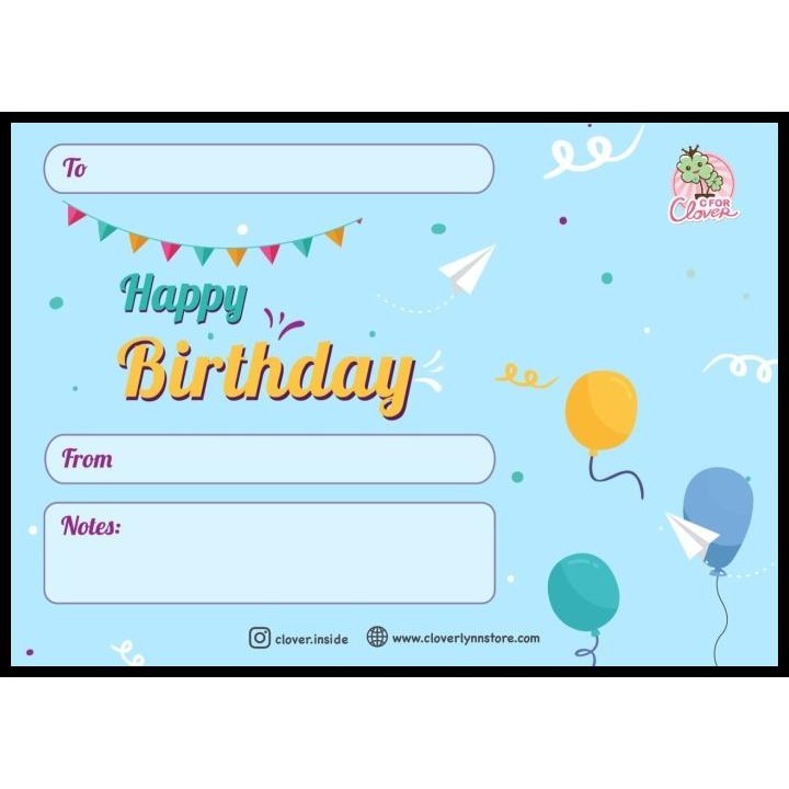 

TERBARU KERTAS KADO KHUSUS PEMBELIAN DI CLOVER LYNN STORE !!