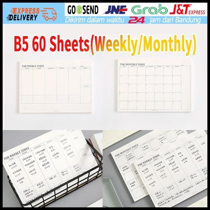 

TERMURAH PLANNER MONTHLY WEEKLY THE TIMES AGENDA MEMOPAD BUKU TULIS CATATAN !!!!!