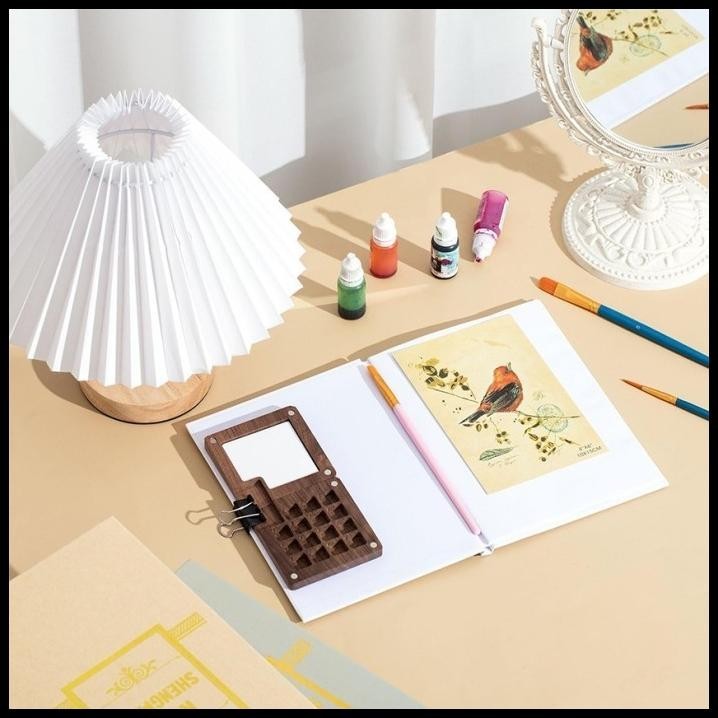 

DISKON WOODEN PALETTE CAT COLOR DISK KAYU RECTANGLE 8 WARNA, 15 WARNA