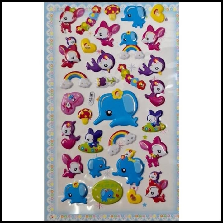 

HOT DEAL STIKER STICKER ANAK TIMBUL BINATANG ANIMALS 09 !!!!!!