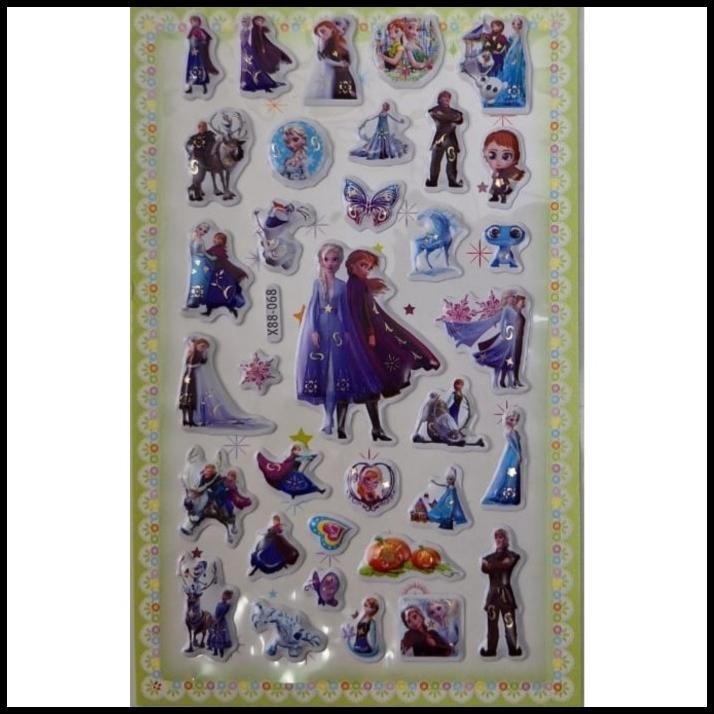 

GRATIS ONGKIR STIKER STICKER ANAK TIMBUL FROZEN 05