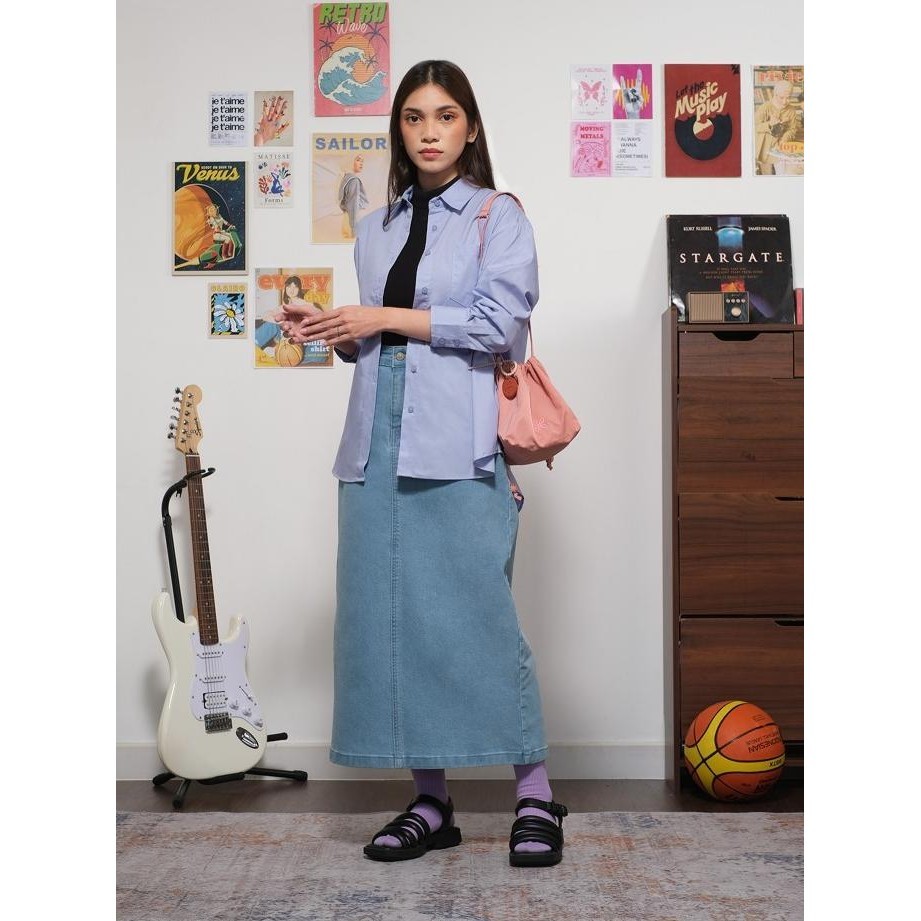 THENBLANK | Denim Skirt