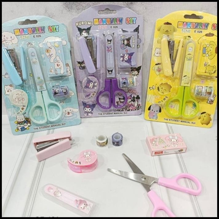 

HOT DEAL CUTE CHARACTER STATIONERY SET FOR SCHOOL GUNTING PERALATA SEKOLAH ANAK !!!!