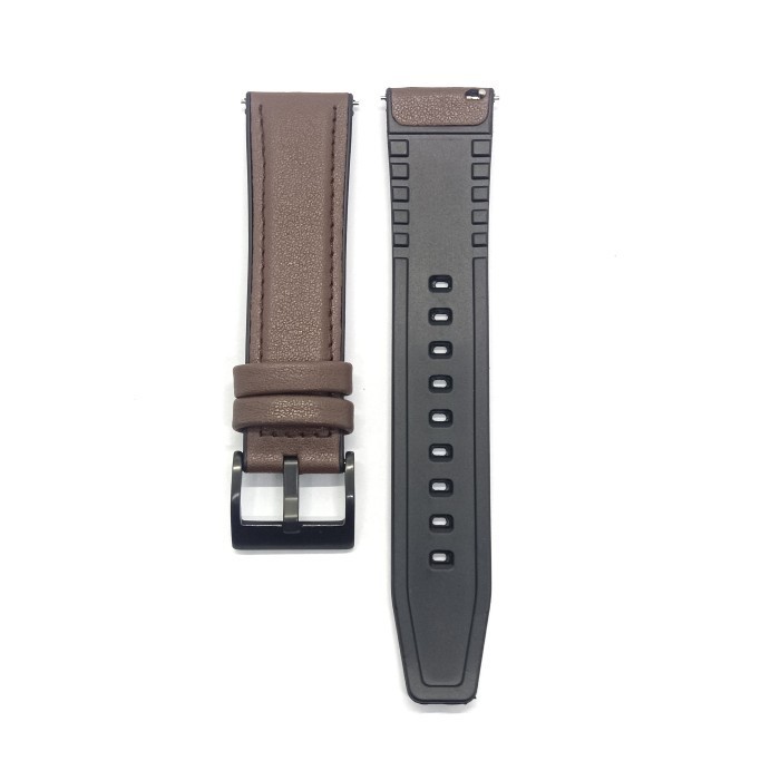 STRAP TALI JAM LEATHER RUBBER KULIT BAND XIAOMI MI WATCH S1 ACTIVE