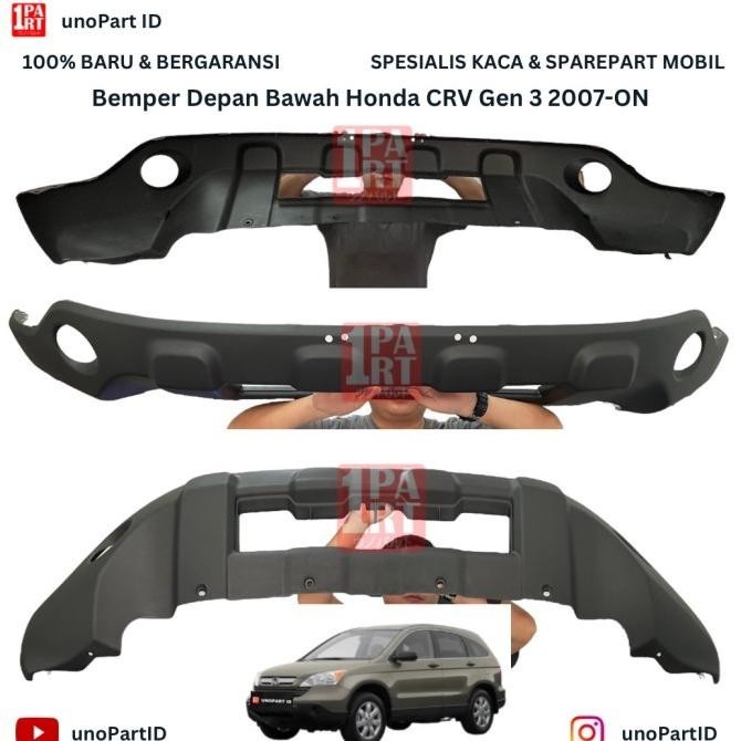 Bumper Bemper Depan Bawah Crv Gen 3 2007-