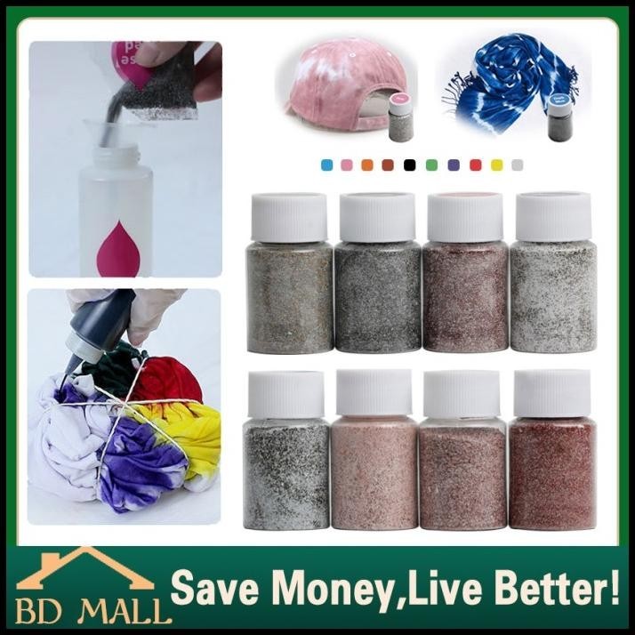 

TERMURAH TIE DYE KIT-PEWARNA CELUP TIE DYE BAJU TEKSTIL /ANTI LUNTUR !!