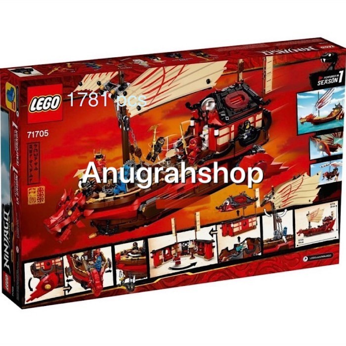 LEGO 71705 NINJAGO Destinys Bounty - Blocktopia