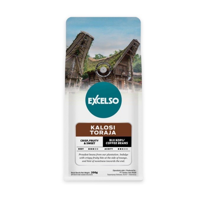 

Excelso Kopi Kalosi Toraja Biji 200G