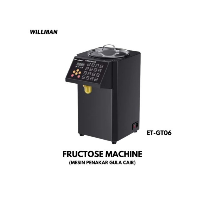 

Willman Et-Gt06 Syrup Dispenser Mesin Penakar Sirup Gula Cair Fructose - Adelineez