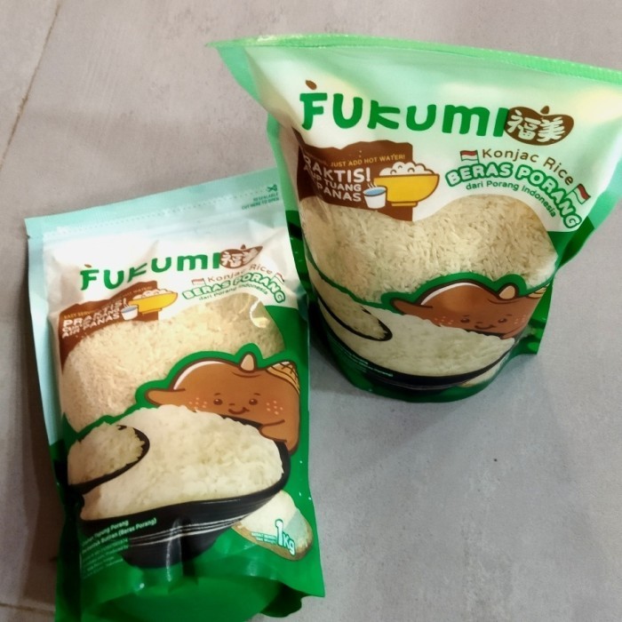 

Viral Beras Porang Fukumi 1 Kg Pouch Non Gula - Adelineez