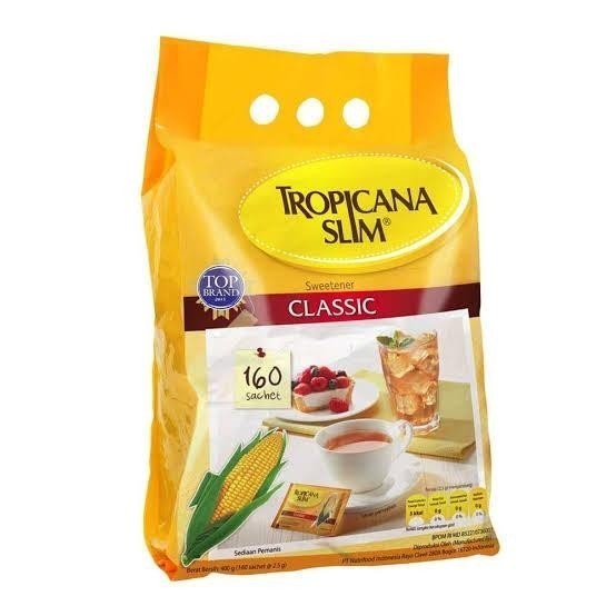 

Gula Diet Tropicana Slim Classic Isi 160 Sachet - Adelineez
