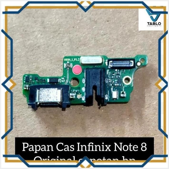 [tbs] papan charger konektor cas infinix note 8 ori original copotan hp