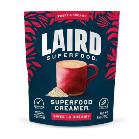 

Laird SUPERFOOD CREAMER Sweet Creamy Plant Based DairyFree MCT Caffein ___Oasis